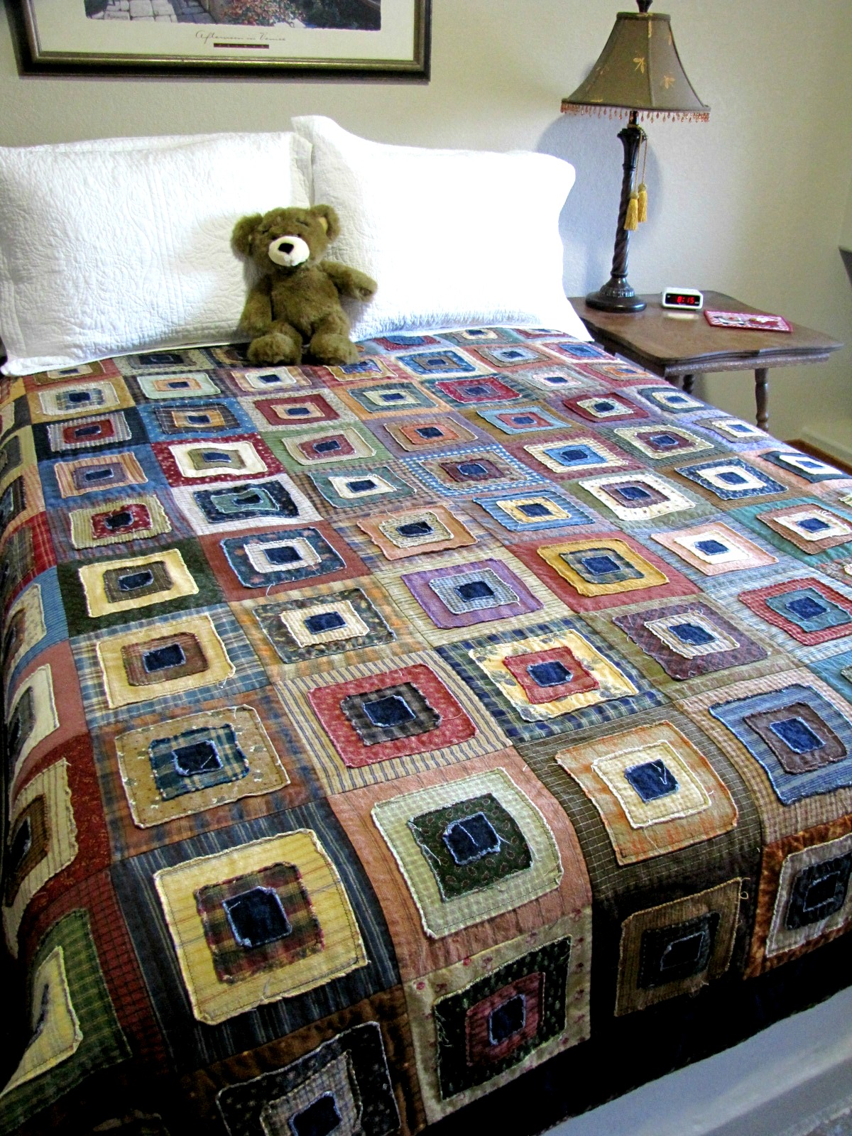 Crafty Home Cottage A Tattered Pioneer Quilt