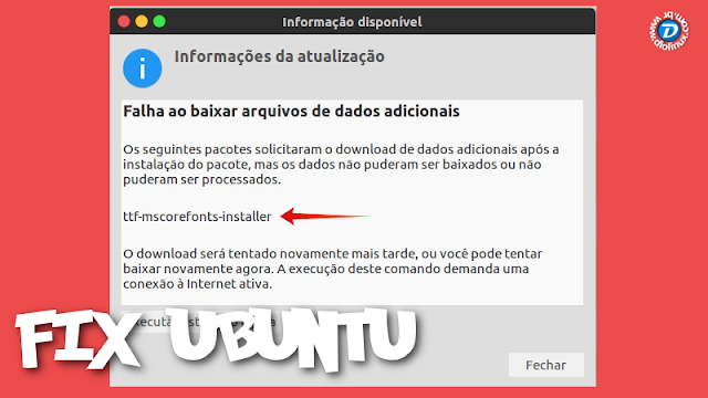"ttf-mscorefonts-installer erro no Ubuntu, veja como resolver. Ttf-mscorefonts-installer%2Berro%2Bno%2BUbuntu