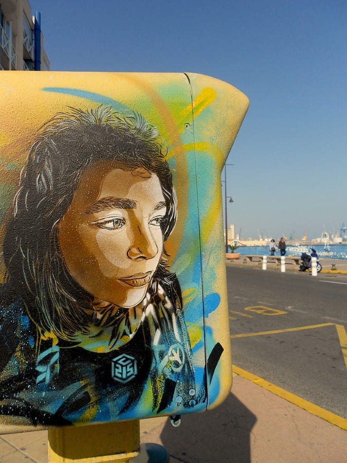 Уличное искусство Кристиана Гуеми (Christian Guémy aka C215) 16 Уличное искусство Кристиана Гуеми (Christian Guémy aka C215) 15