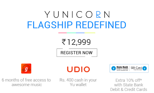 YU Yunicorn Launch Day Offers on Flipkart