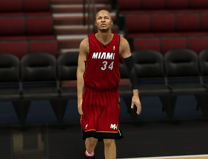 NBA 2K12 Miami Heat Floridians Jersey Patch 