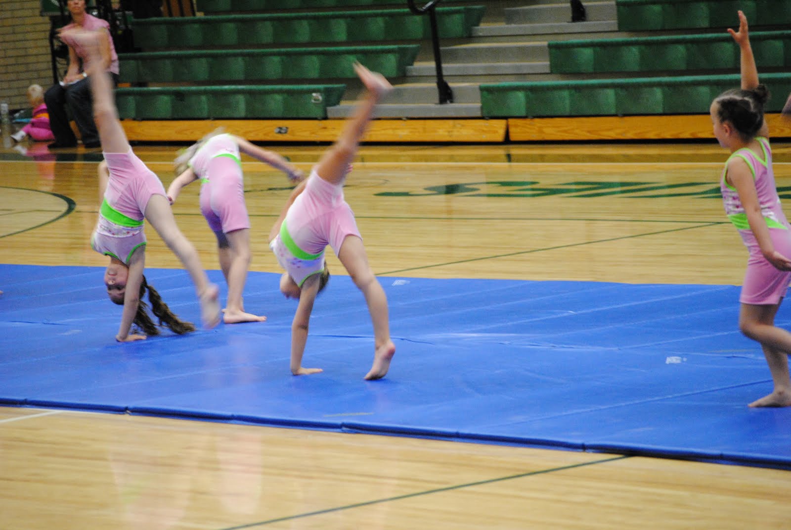 Kelsey & Rylee Jolleys Gymnastic tumbling