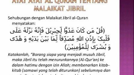 10 Malaikat Dalil Aqli Dan Naqli Tugas Islam Pengertian Sifat Wujud