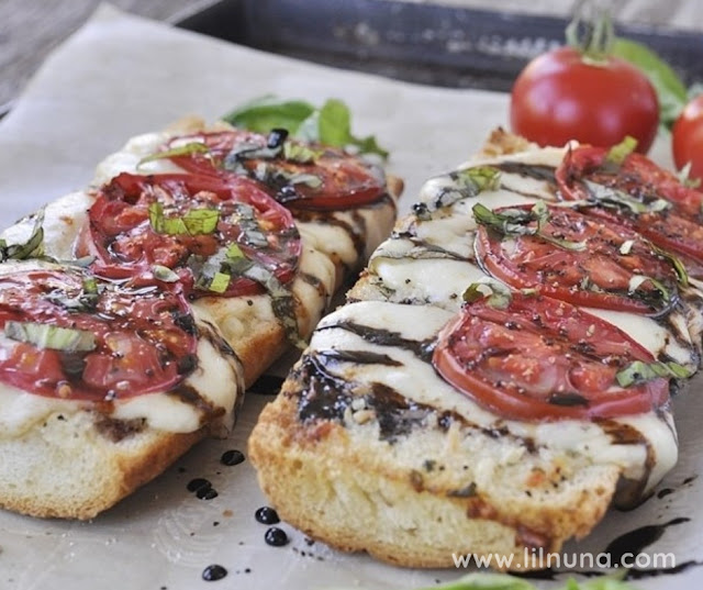 Caprese Garlic Bread Recipe