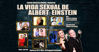 La vida sexual de Albert Eistein | Teatro Ernesto Aronna 