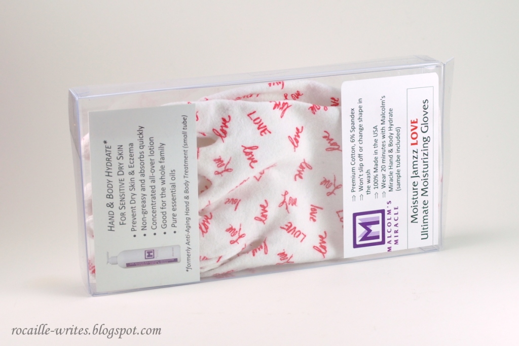 Rocaille Writes Dry Hands Rescue Moisture Jamzz Moisturizing Gloves
