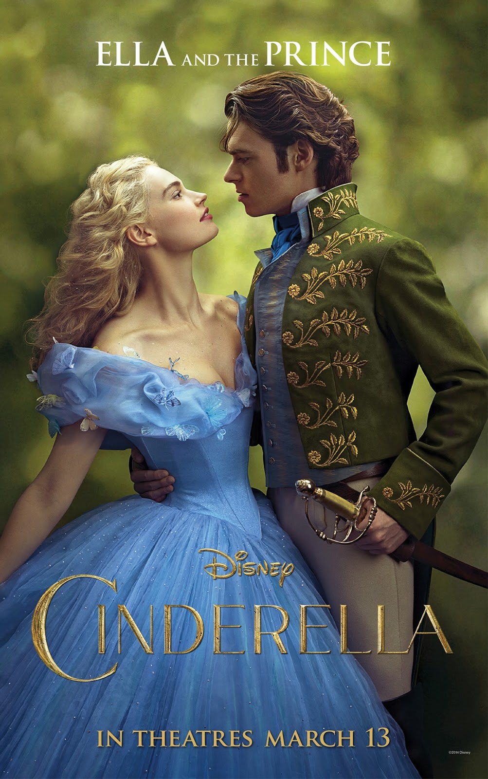 Disney's Cinderella (2015) Movie Poster