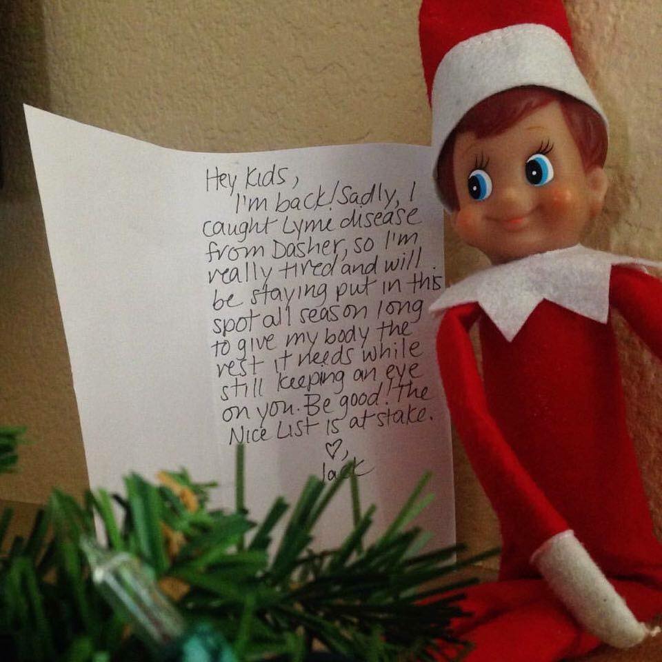 UNDER THE FLAPS: Elf Fails to Move, Presumed Dead