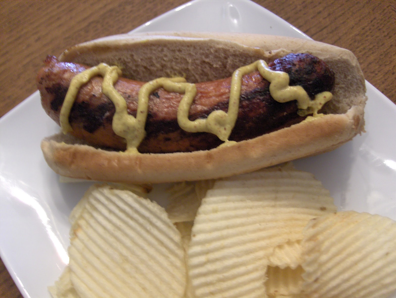 Diab2Cook Grilled Sweet Italian Turkey Sausages w/ Chips