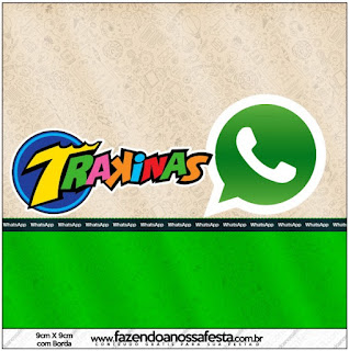 Etiquetas de WhatsApp para imprimir gratis.