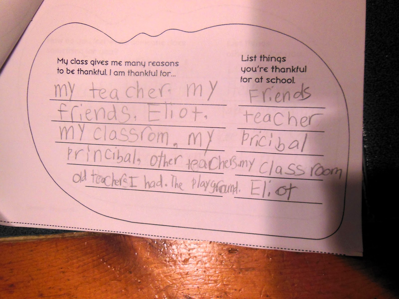 I am grateful for my family essay picture