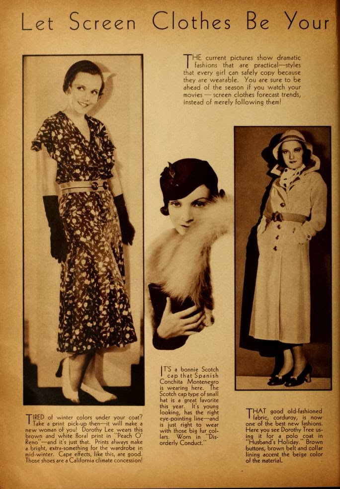 Thelma Todd Dorothy Lee In The Fan Magazines