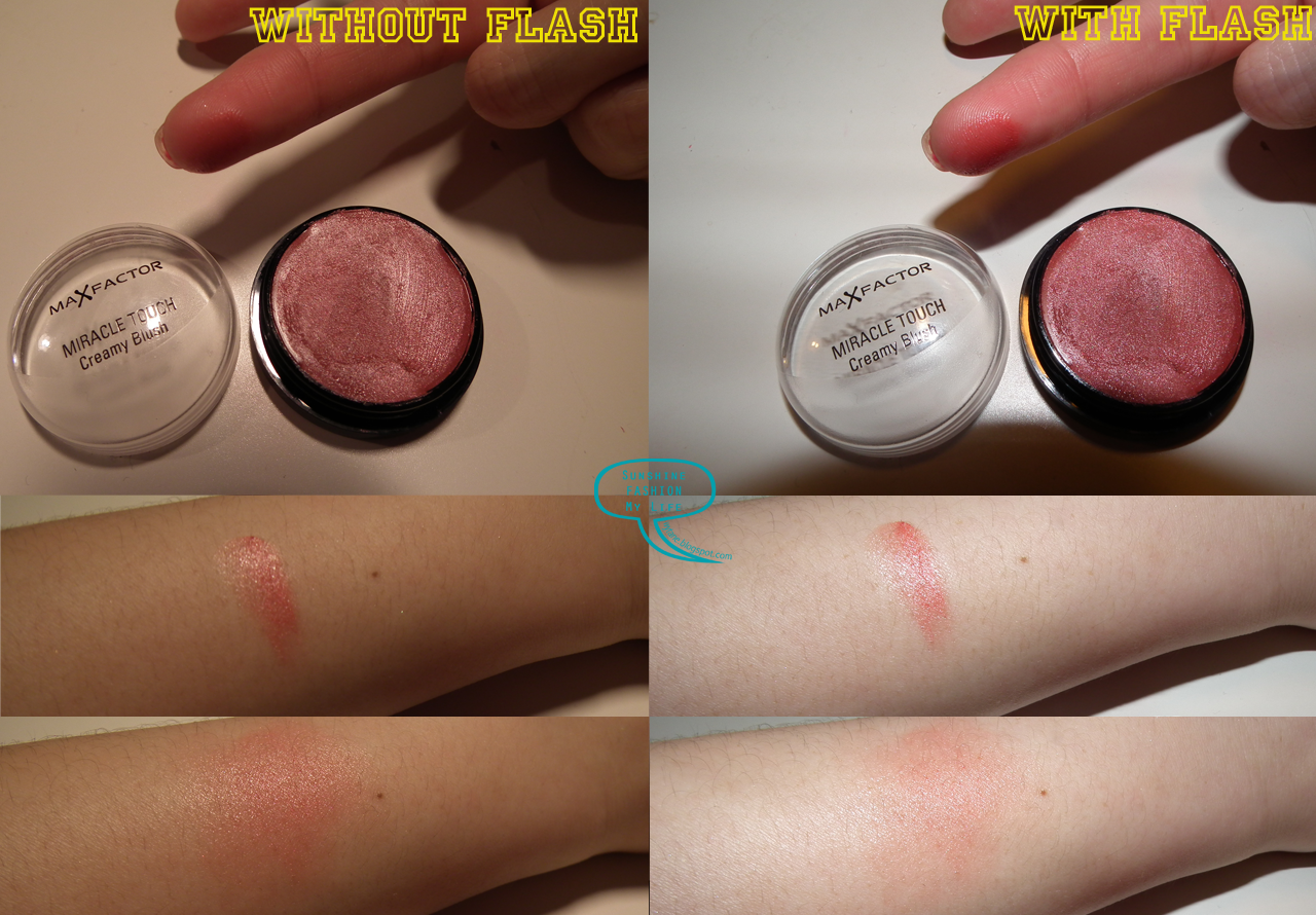 max factor miracle touch creamy blush swatches