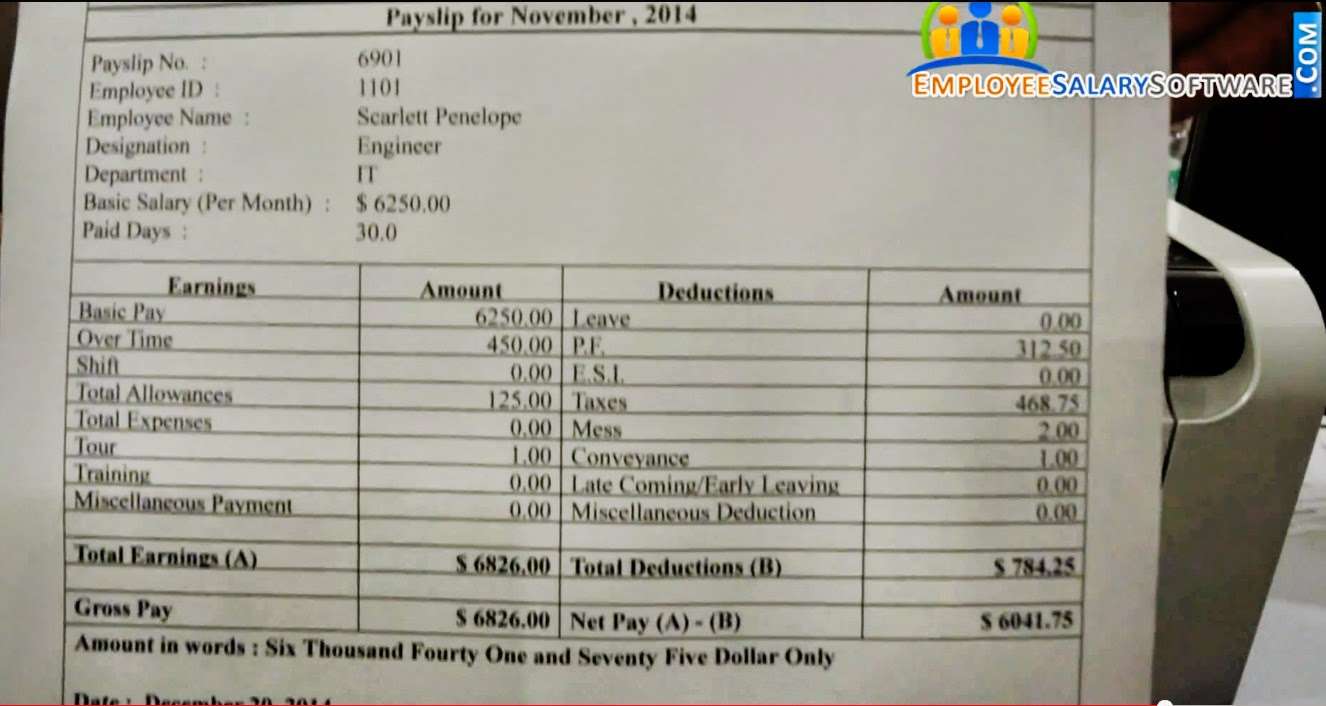 DRPU Employee Planner Software How to manage Payroll information and generate Employee Pay