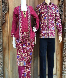 harga baju couple batik lengan panjang untuk remaja