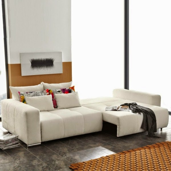 Sofa with sleeping function  easy and super practical!