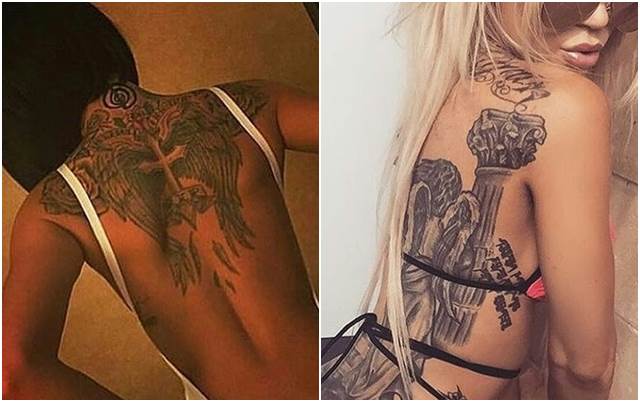 53 Foto Gambar Tato Keren Dipunggung #Tattoo 3D Salib, Tribal Dan Henna Ditubuh Wanita ini 53 Foto Gambar Tato Keren Dipunggung #Tattoo 3D Salib, Tribal Dan Henna Ditubuh Wanita ini