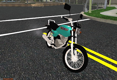Honda biz 125 para gta vice city #5