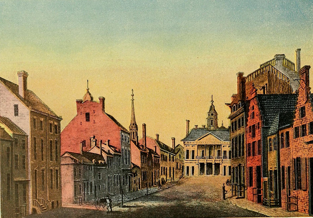 Federal Hall in old days