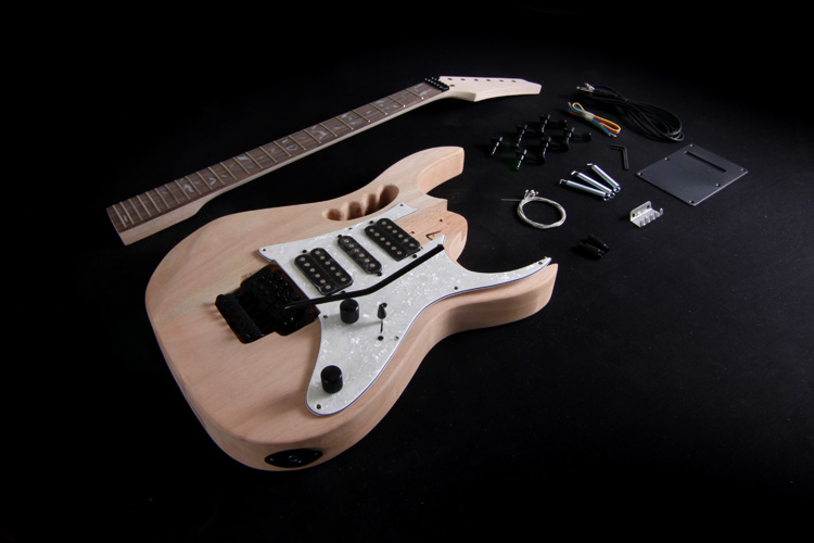 DIY Guitar Kit LHG Custom Guitars (Australia) LHGSV JEM STYLE DIY
