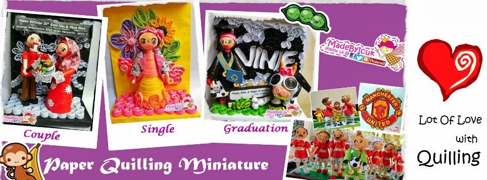 MadeByIcuk  Paper Quilling Gift