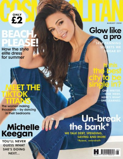 Download free “Cosmopolitan UK – August 2020 Michelle Keegan cover issue” magazine in pdf