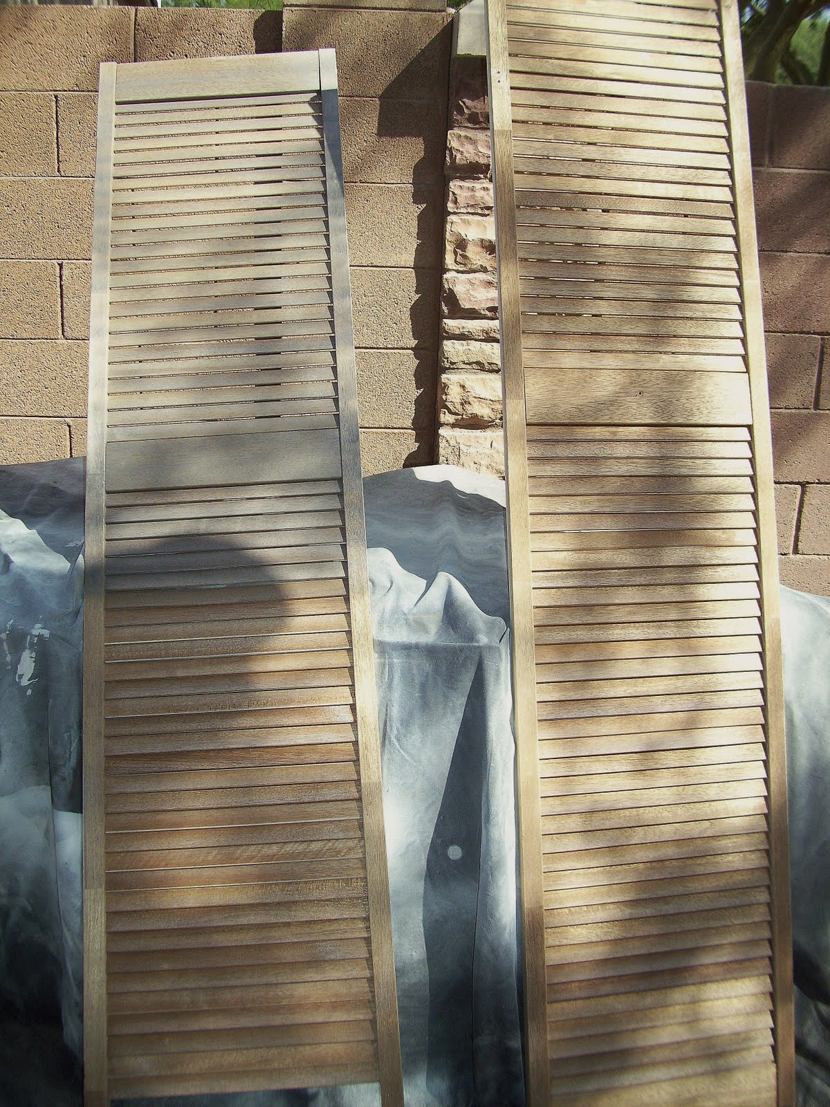 Homemade Home Louver Doors Make Great Home Decor!