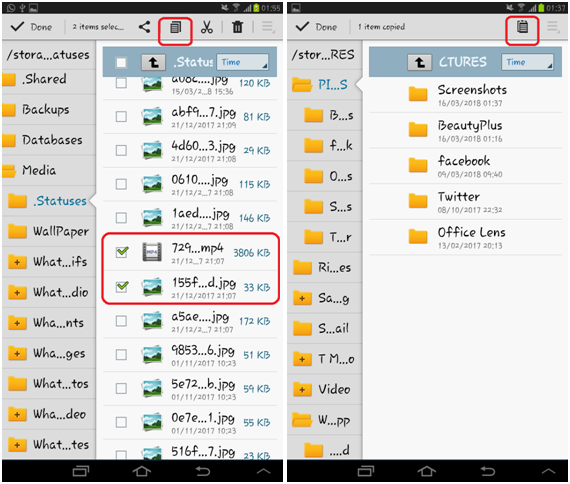 Cara save foto/video status story WhatsApp Cara save foto/video status story WhatsApp