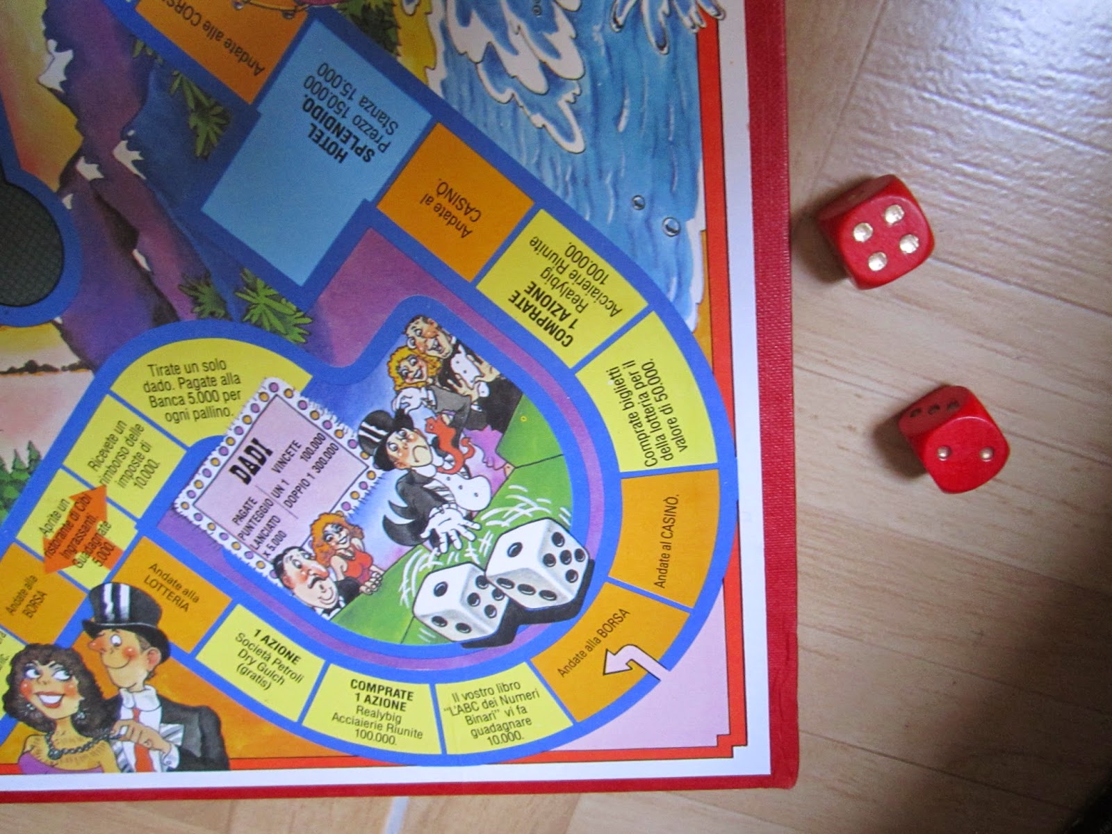 La soffitta di laa laa e po Gioco da tavolo Crack MB 1985