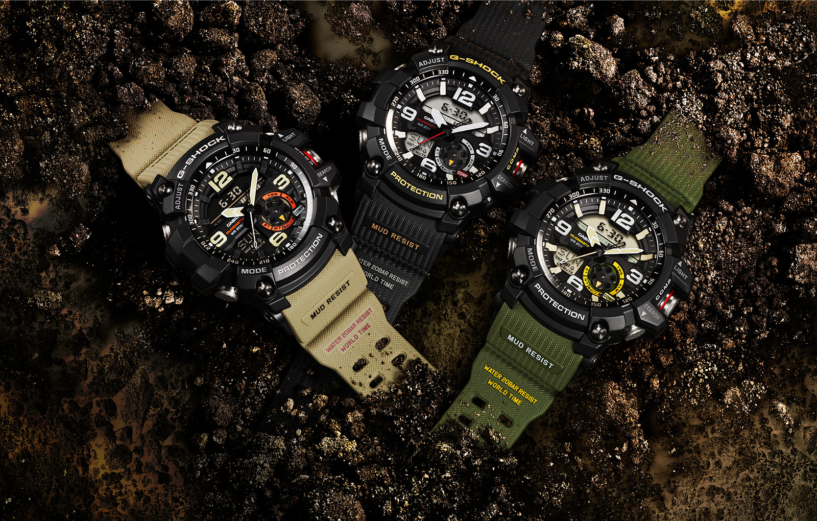 casio mudmaster features
