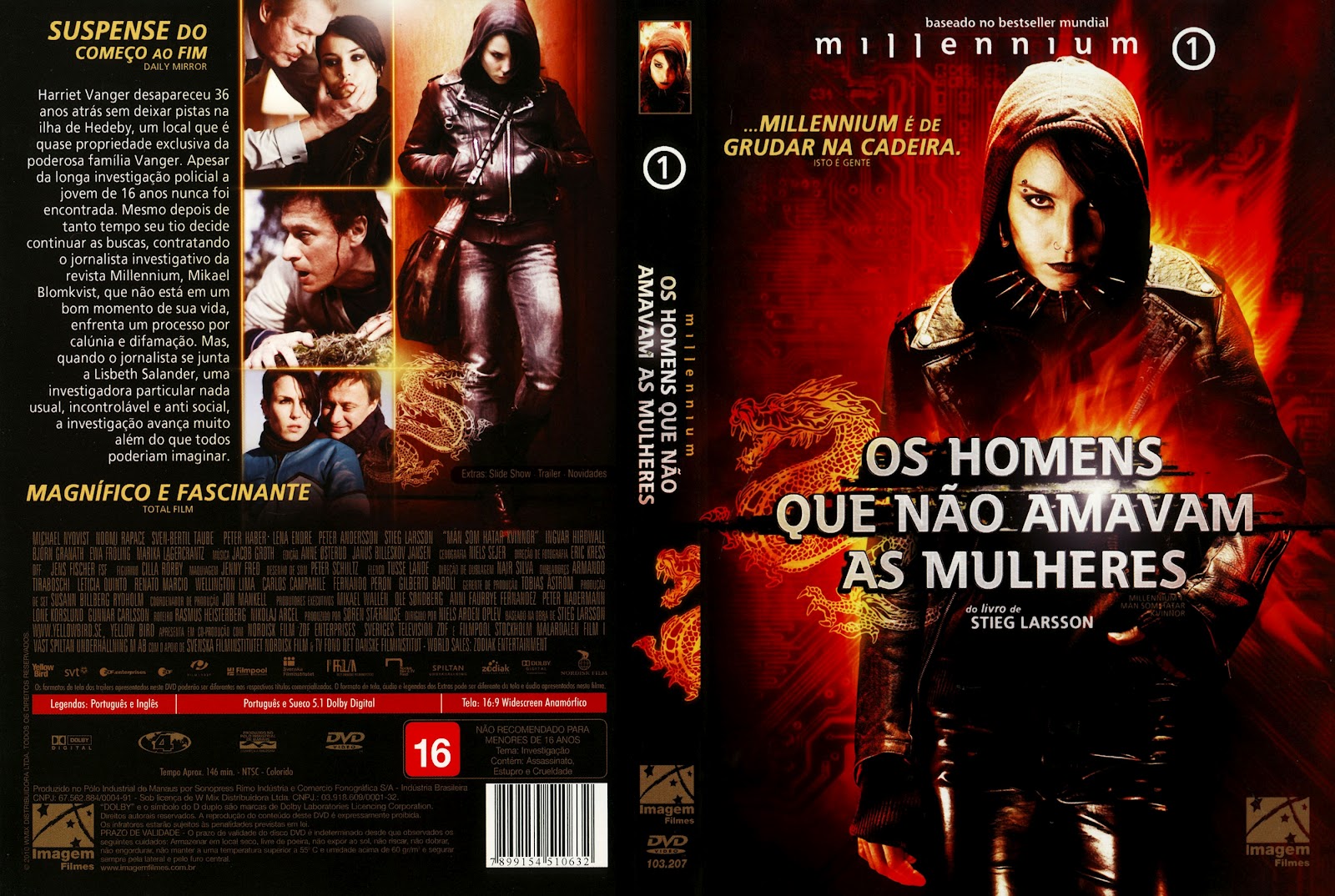 Capas Medina Somente Capas de DVD Os Homens Que Não Amavam as Mulheres