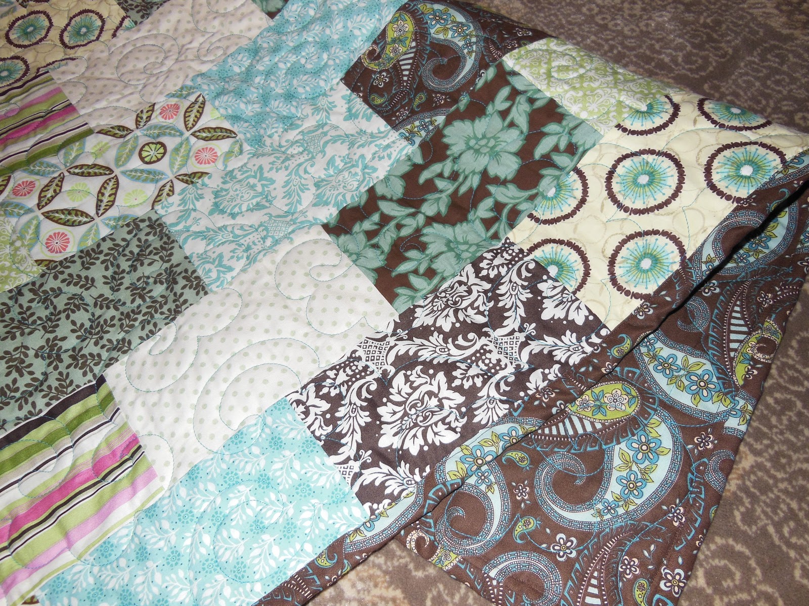 Patience Corner: Brick Path Quilt