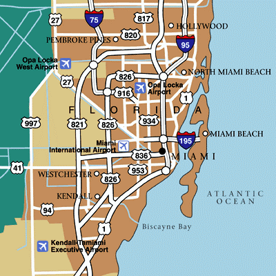 Miami Map