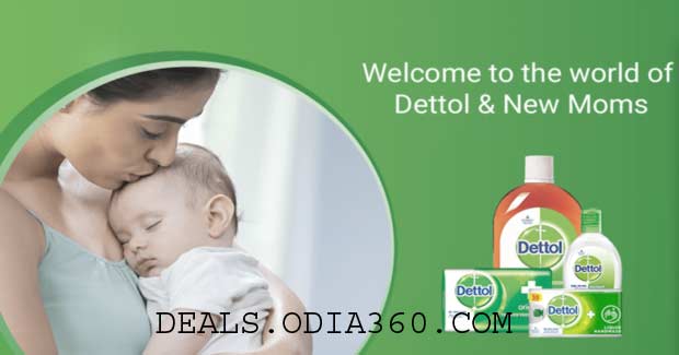 Get Samples Of Dettol & Mom Kit Of Rs.130 For Free