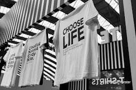 CHOOSE LIFE! by Katherine Hamnett - George Michael - Wake me up before you gogo - Wham