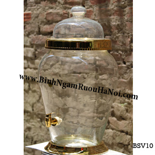 Bình sâm cao cấp có vòi 10 lít