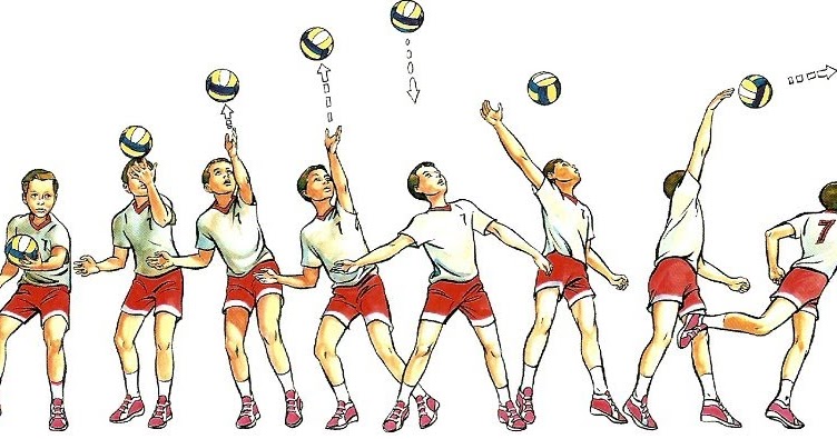 que es el saque bajo en voleibol