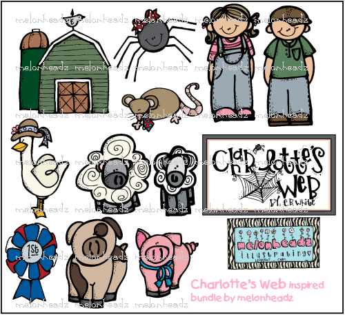 charlotte's web coloring pages - Mrs Bonzer's Charlotte's Web