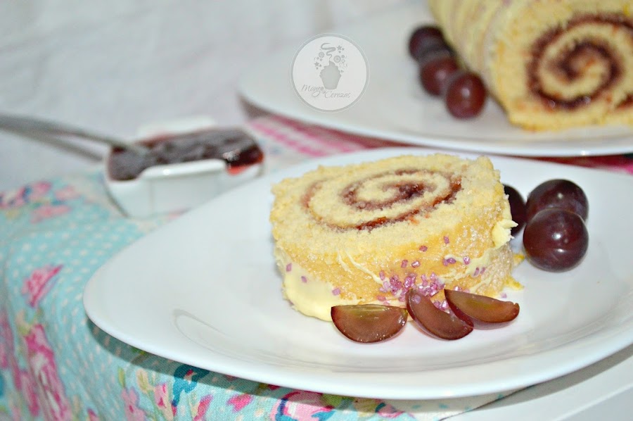 Brazo Gitano con Mermelada de Uva