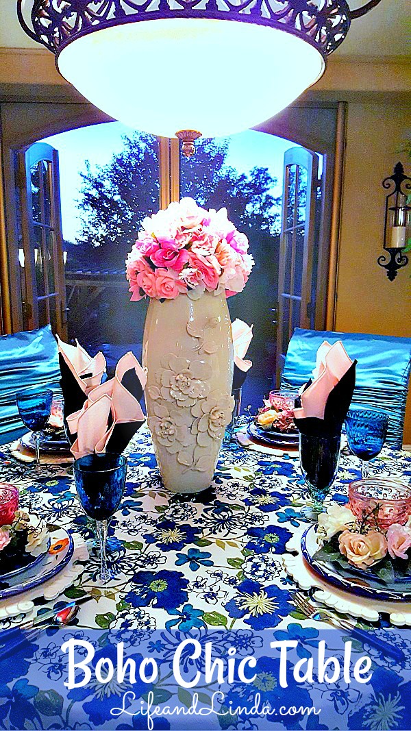 BohoChic Tablescape Life and Linda