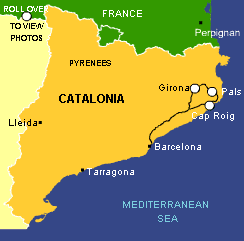 Girona City Map