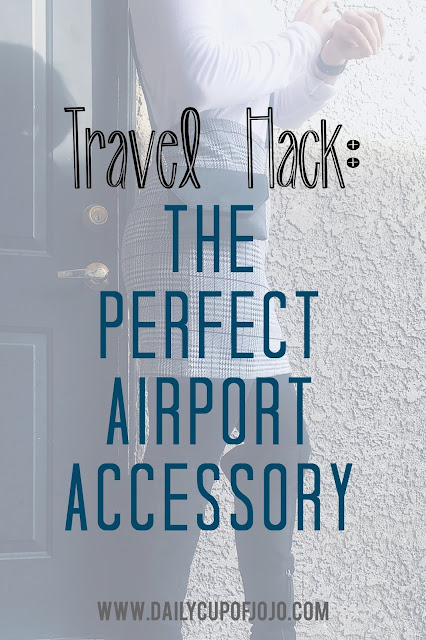 Travel Hack: The Perfect Airport Accessory travel hack | air port accessories | airport tips | airport hacks | traveling tips | how to travel effectively | how to travel efficiently