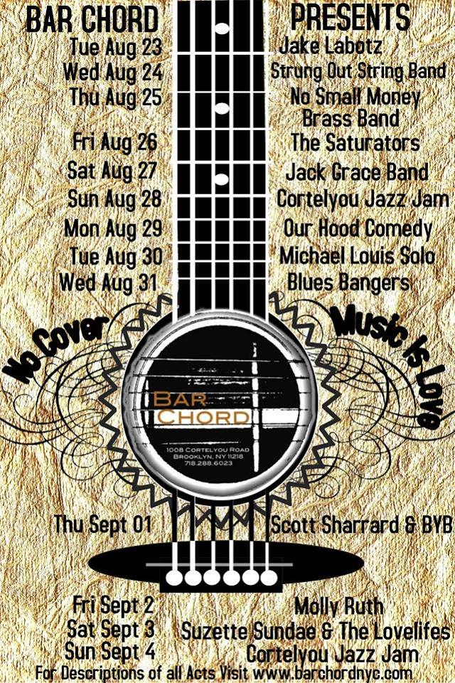 KARMABrooklyn Blog FREE LIVE MUSIC NIGHTLY AT BAR CHORD