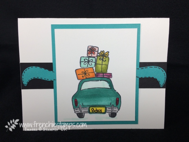 Wonderful Life, Birthday Cards, Blends, Frenchiestamps, Stampin'Up!, Fox Builder Punch