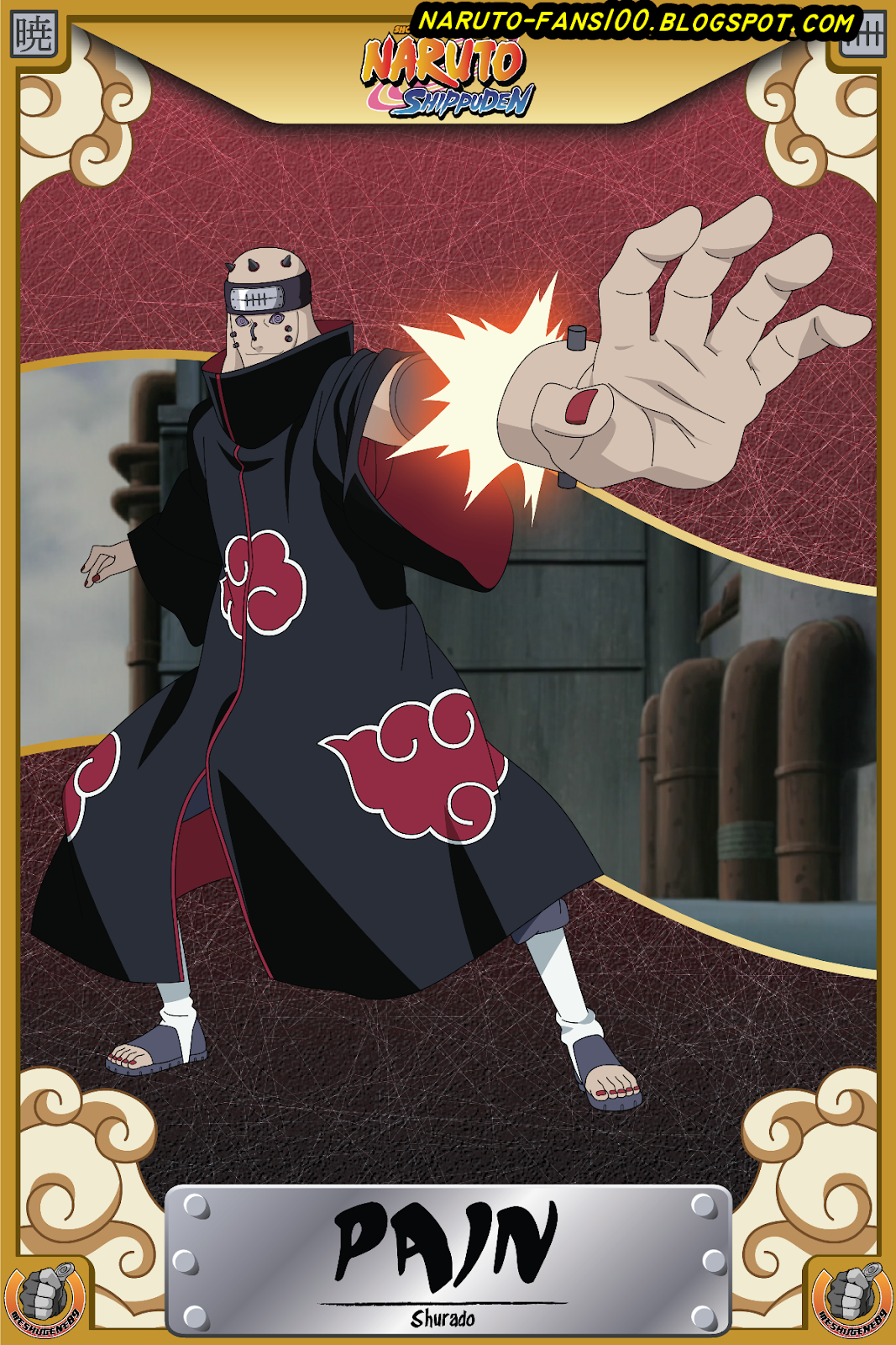 Naruto Fans Akatsuki The Six Caracters Of Pain