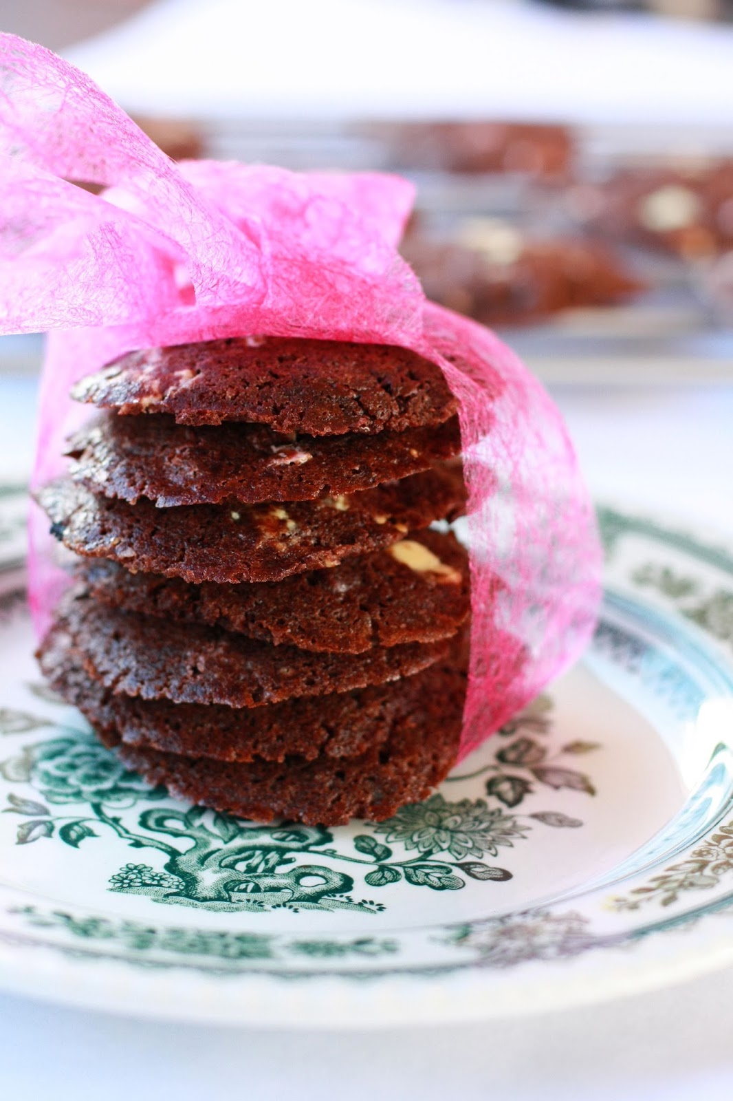 neljän suklaan suklaacookiet suklaakeksit keksi pikkuleipä cookie suklaa mallaspulla leivonta resepti
