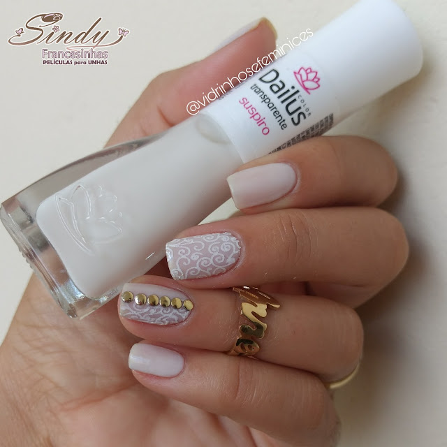 Suspiro Transparente Dailus + Sindy Francesinhas Suspiro Transparente Dailus + Sindy Francesinhas
