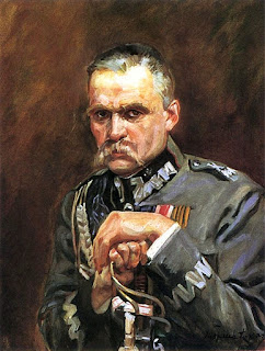Józef Piłsudski - mal. W. Kossak