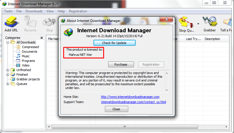 Cara Aktivasi dan Install IDM Internet Download Manager Gambar