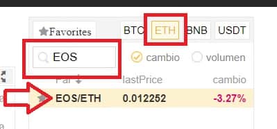 mercado cambio EOS ETH en binance comprar español mercado cambio EOS ETH en binance comprar español